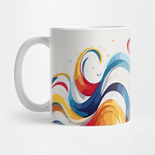 colorful art Mug